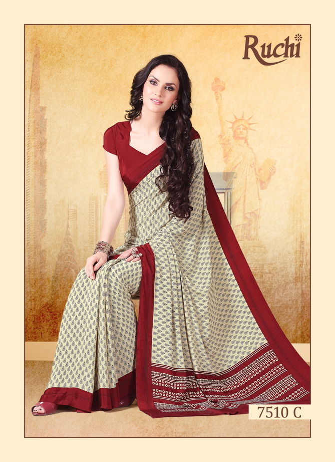 Ruchi Vivanta Silk Hit 9 Printed Wholesale Daily Wear Sarees